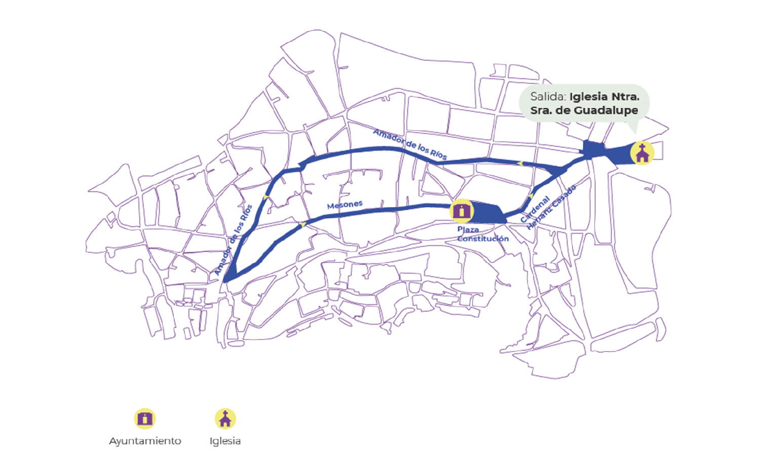Trayecto_Domingo de Resurrección